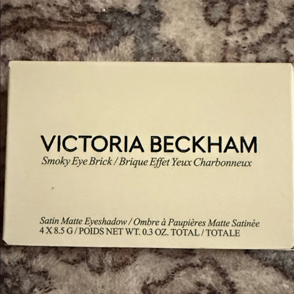 NEW NWT VICTORIA BECKHAM Smokey Eye Brick In Tweed